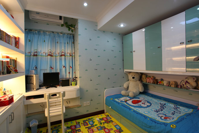 现代欧式公寓儿童房装修效果图