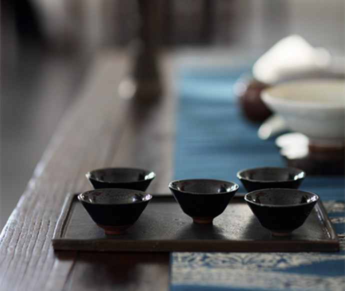 中式现代风格茶具设计图赏
