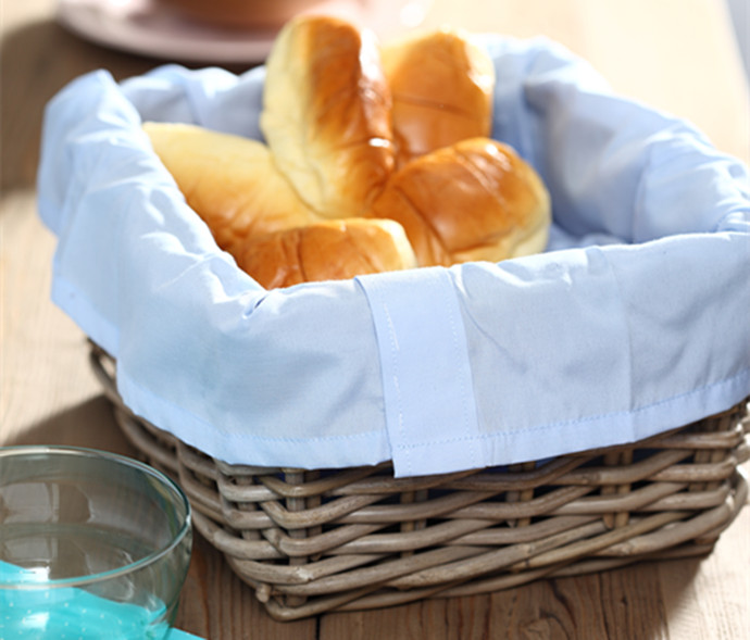 面包篮口布简单折法图片