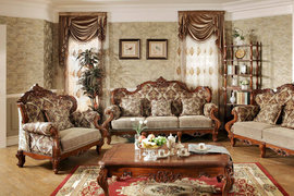 欧式风格客厅家具设计装饰效果图