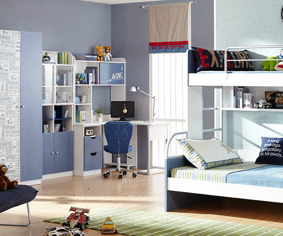 韩式风格现代书房卧室装修效果图