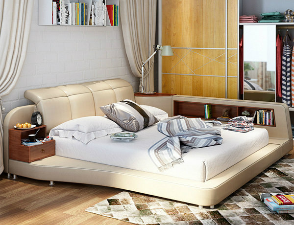 现代家庭大卧室装修设计效果图