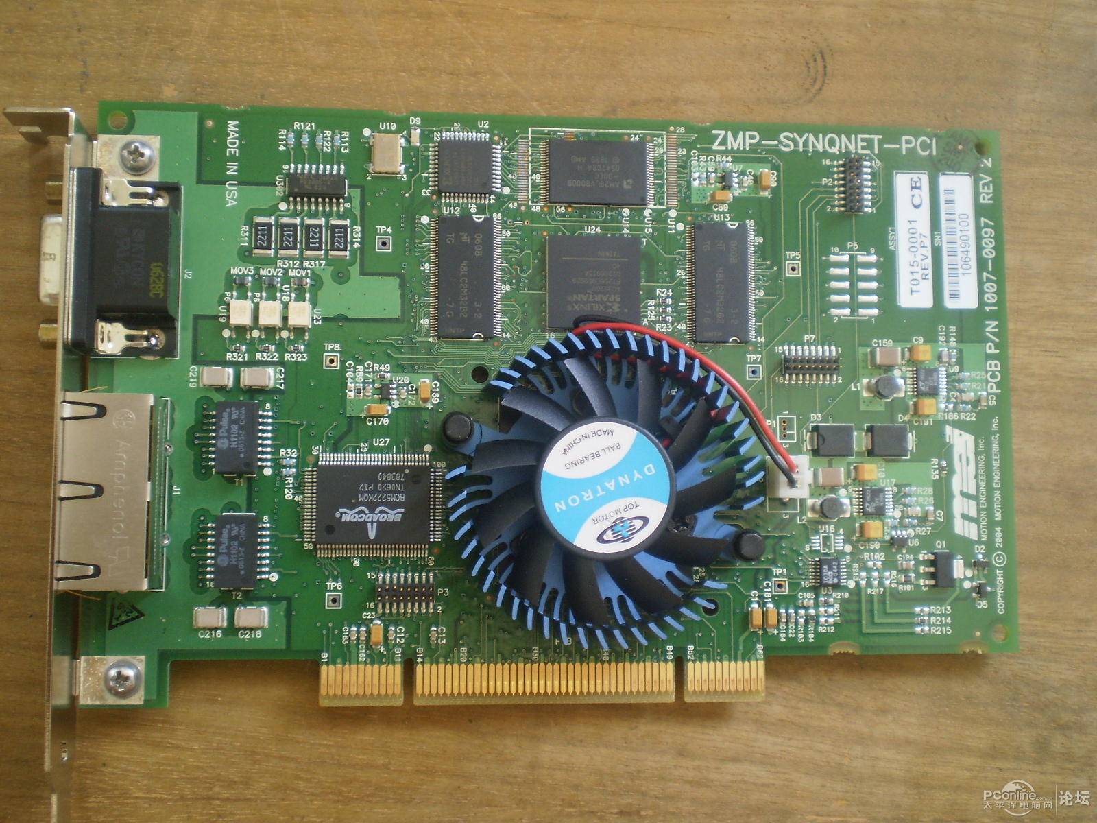 工控机板卡 ZMP-SynqNet-PCI有3块,IPCBIT90