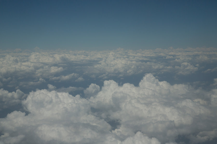 飞机云层图片 真实图片