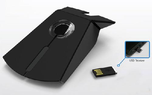 概念cd鼠标:可以装在光驱里的无线鼠标