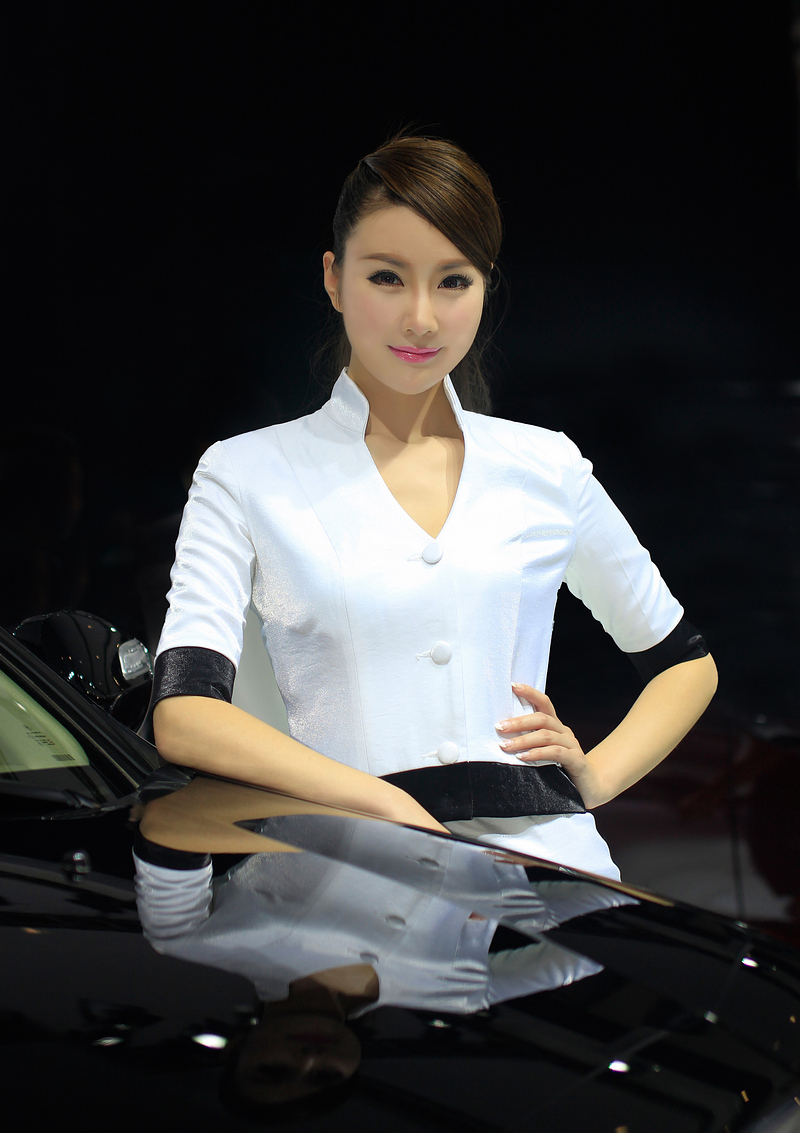 2013成都車展美女人像攝影圖片