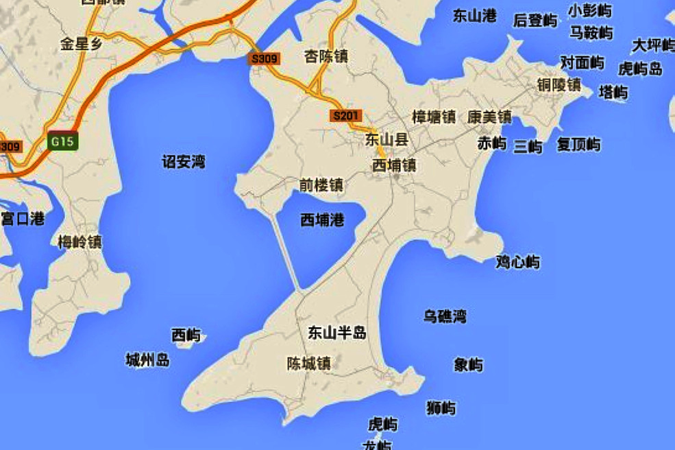 山东蓬莱松山岛地图图片