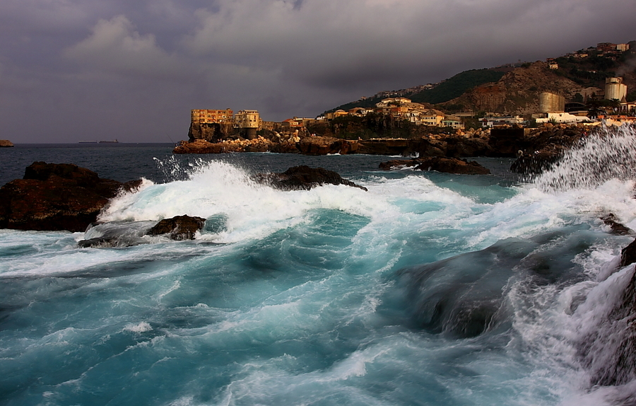 地中海气候自然景观图片