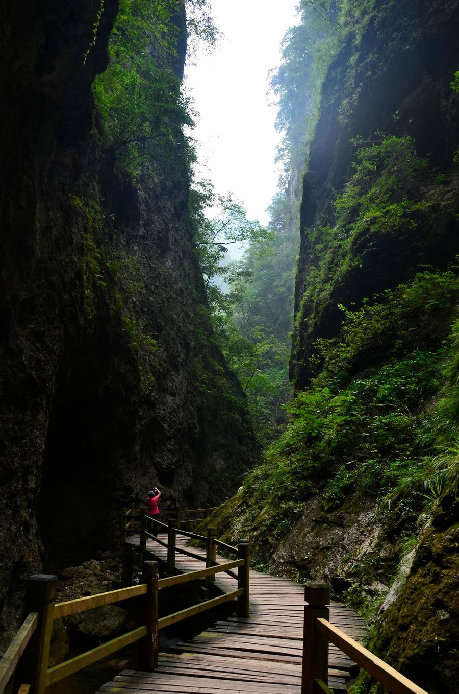 西安金丝峡景区图片