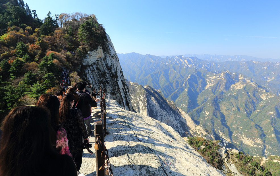 西嶽華山(三)南峰探險