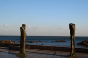 雕塑园看海