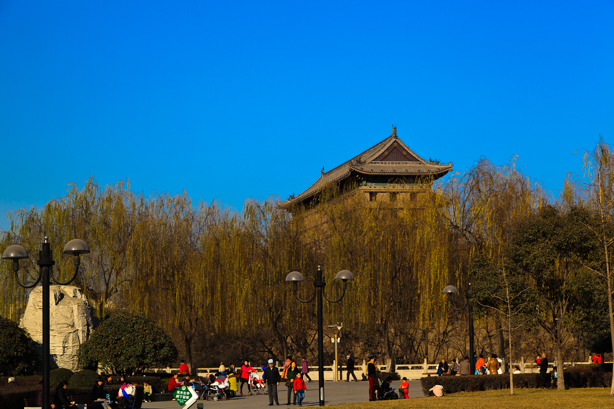 北京老城门安定门全景图片素材-编号12706490-图行天下