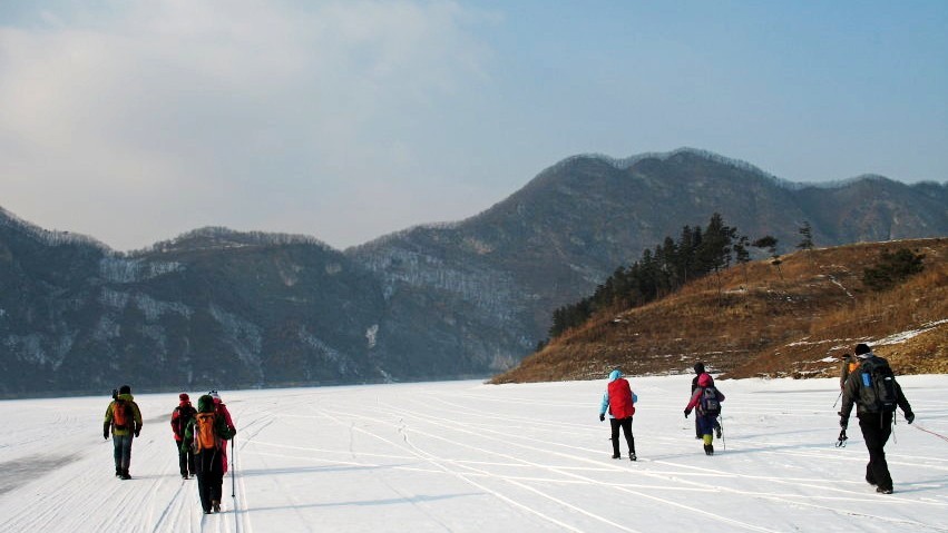 清河城河道上那群驢們