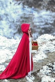 冰雪中的红衣俏美人—小凤