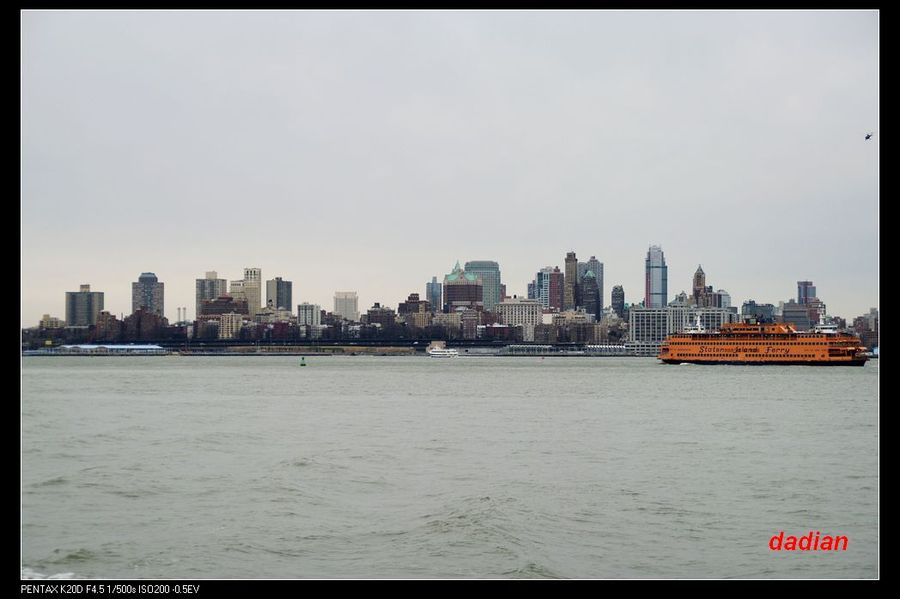【【美国东部游最后一站纽约--自由女神像和艾