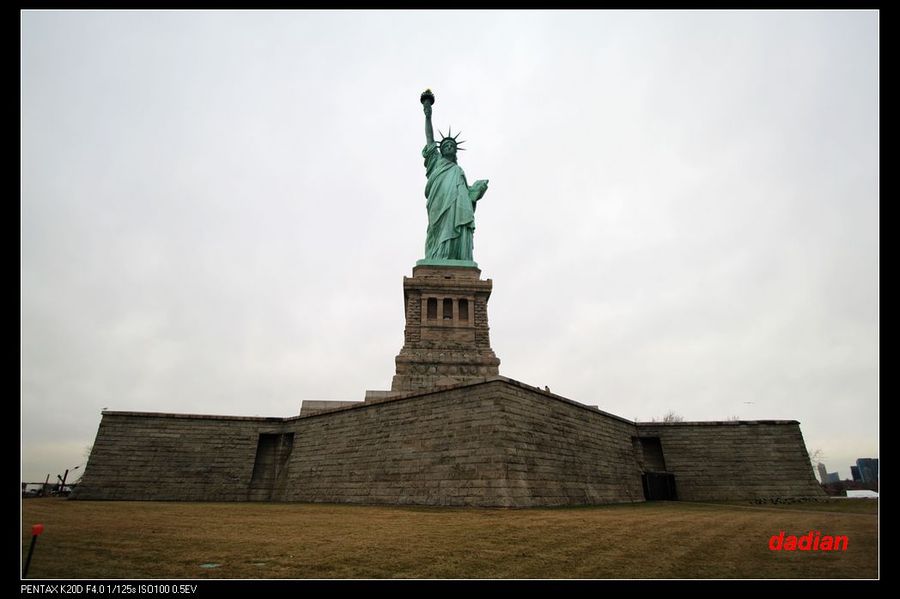 【【美国东部游最后一站纽约--自由女神像和艾
