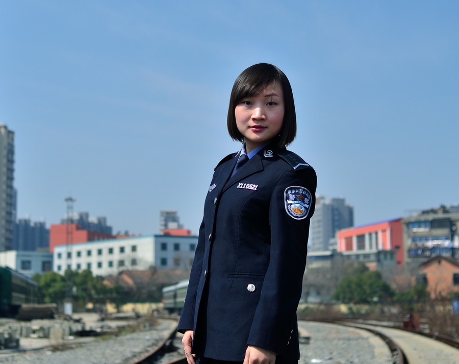 铁道警察学院校花图片