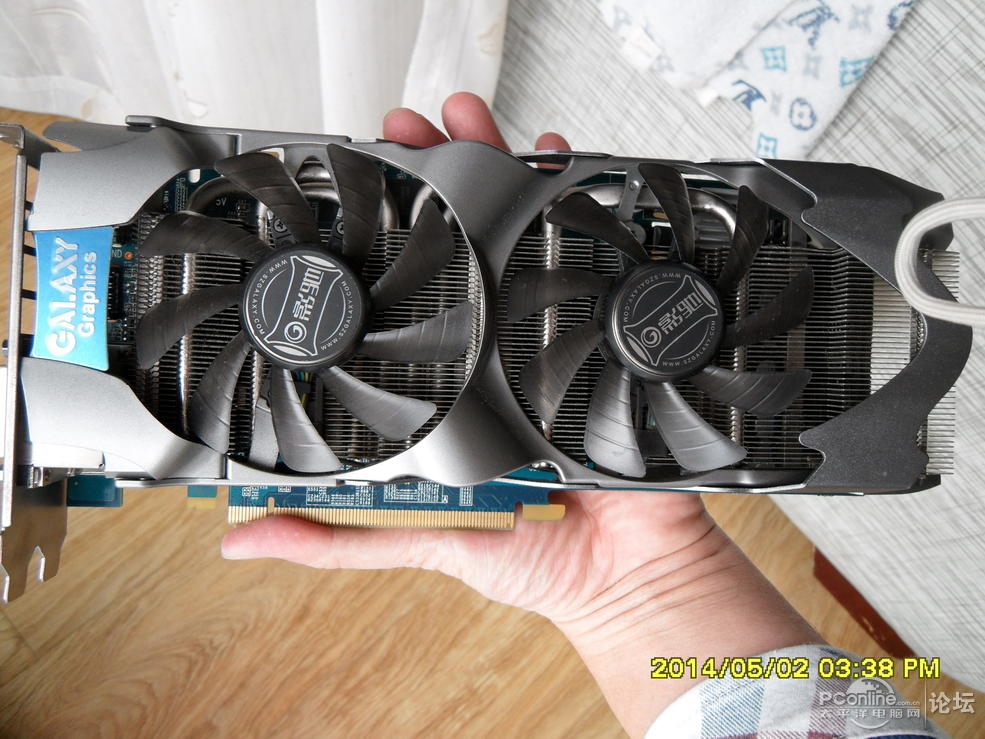 影驰gtx660ti四星黑将购于2012年12月全国联保保4年1199包顺丰