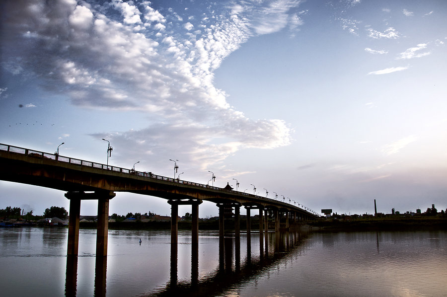 安乡焦圻马坡湖大桥图片