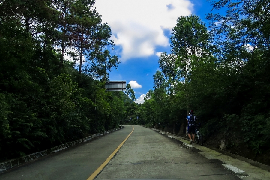 行摄在南昆山上