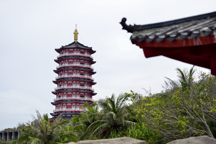 三亚南山寺风景图片图片