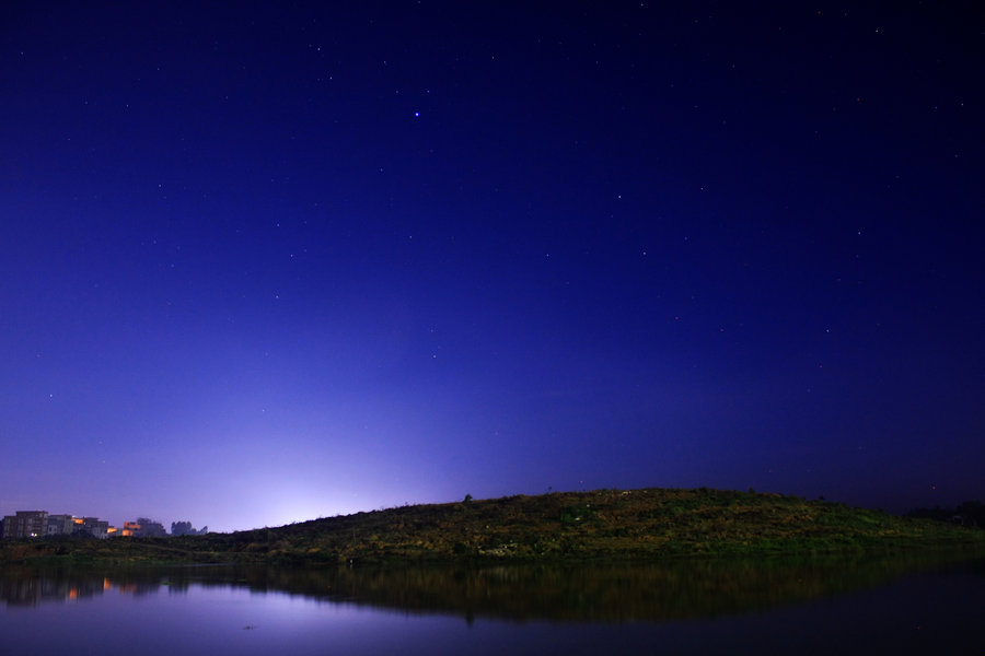 昨夜星辰,凌晨夜空,黎明時分——化州可以這樣美