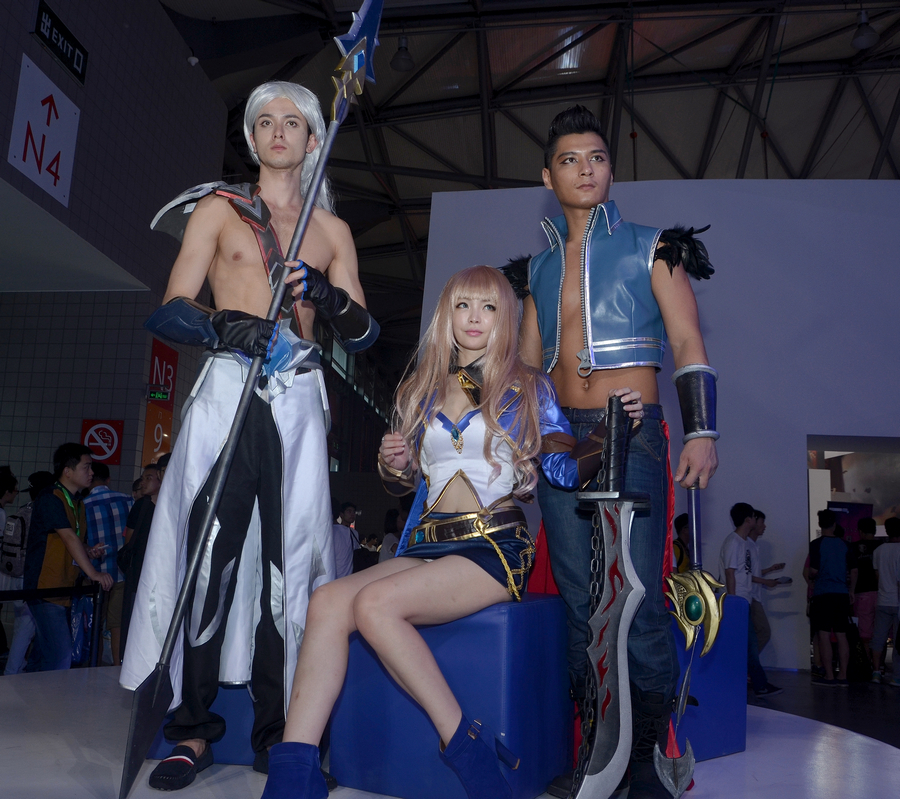 ChinaJoy 2014 й뻥չ coseplay нɫƪ