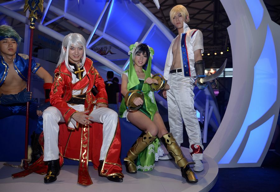 ChinaJoy 2014 й뻥չ coseplay нɫƪ