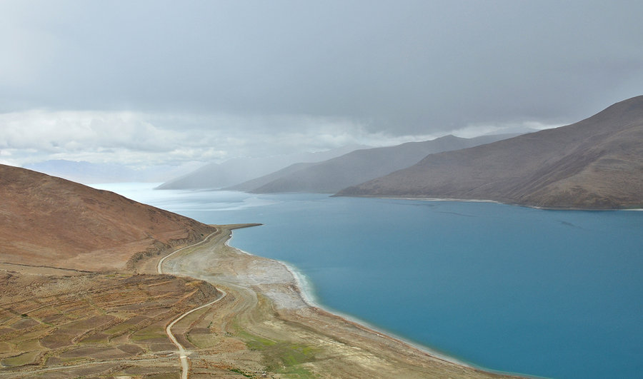 青藏地区河湖图片