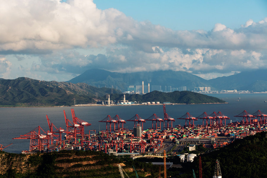 赤湾港区图片