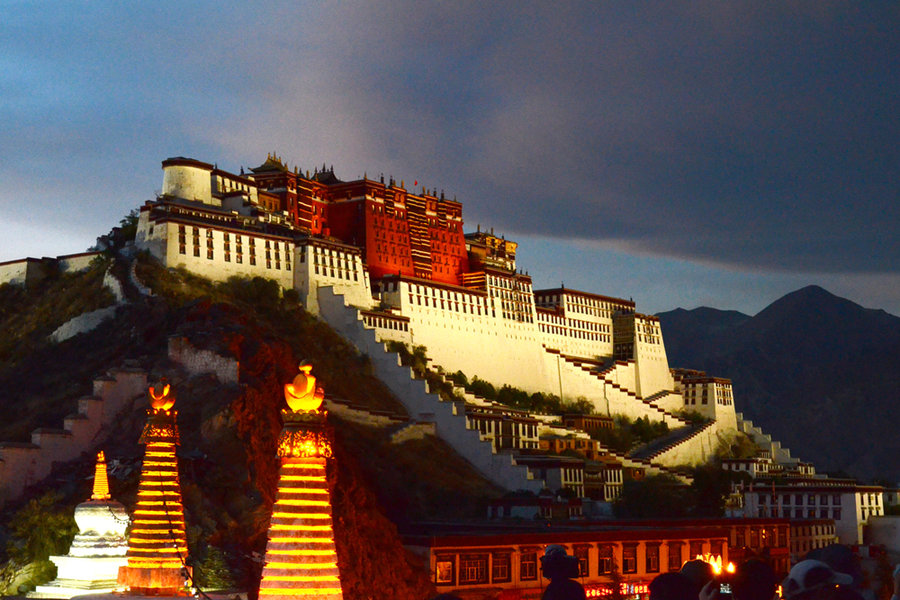 旅游纪实图片圆梦西藏9寺院与僧俗之布达拉宫