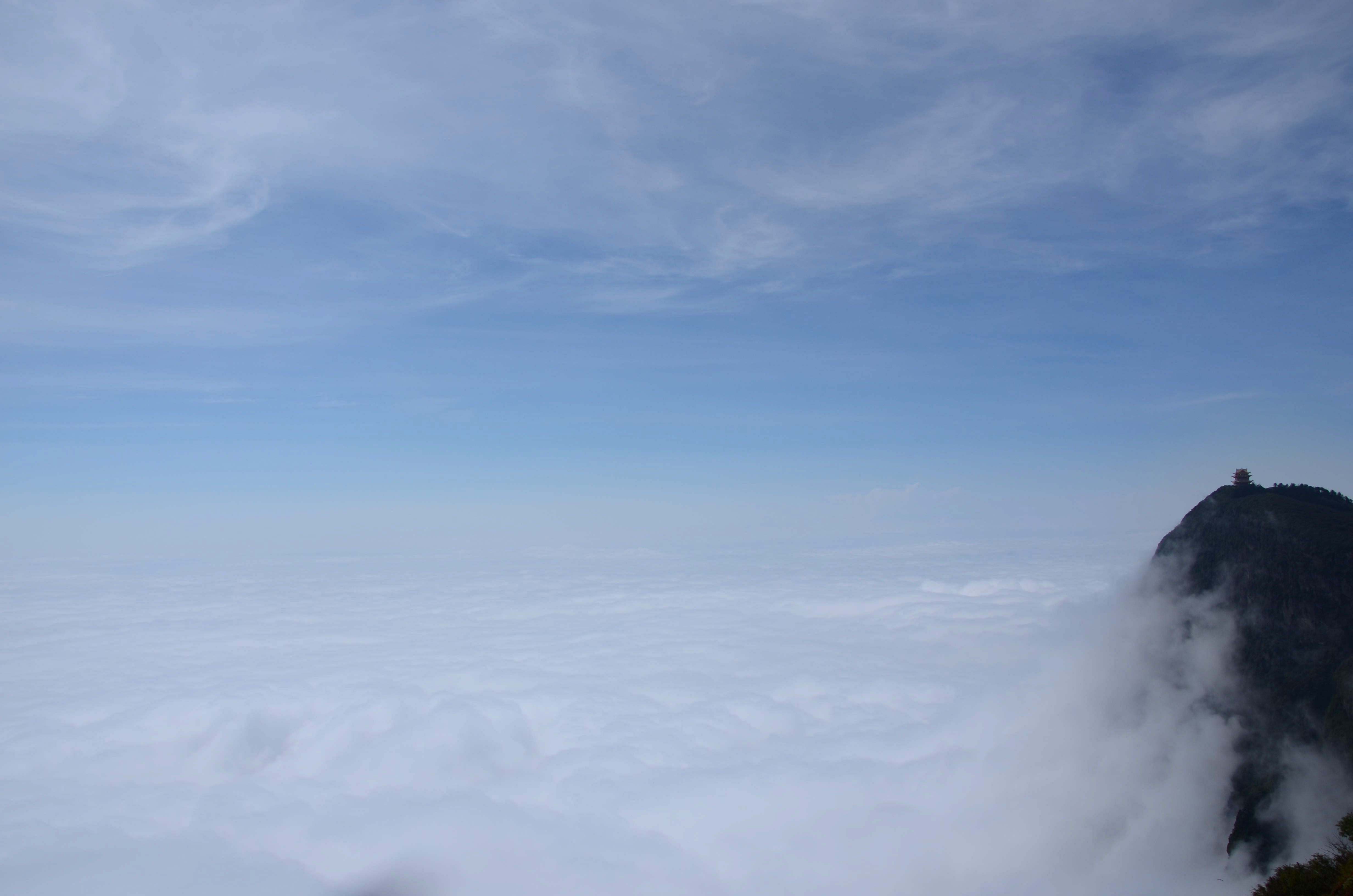 【在天上----峨眉山的云海摄影图片】峨眉山风光摄影_太平洋电脑网摄影部落