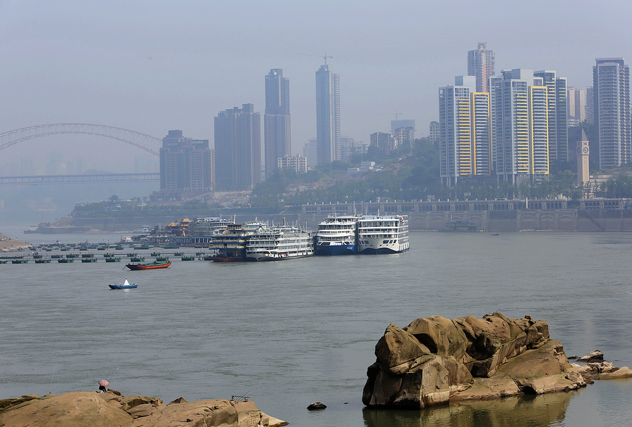 重庆南滨路观江景1