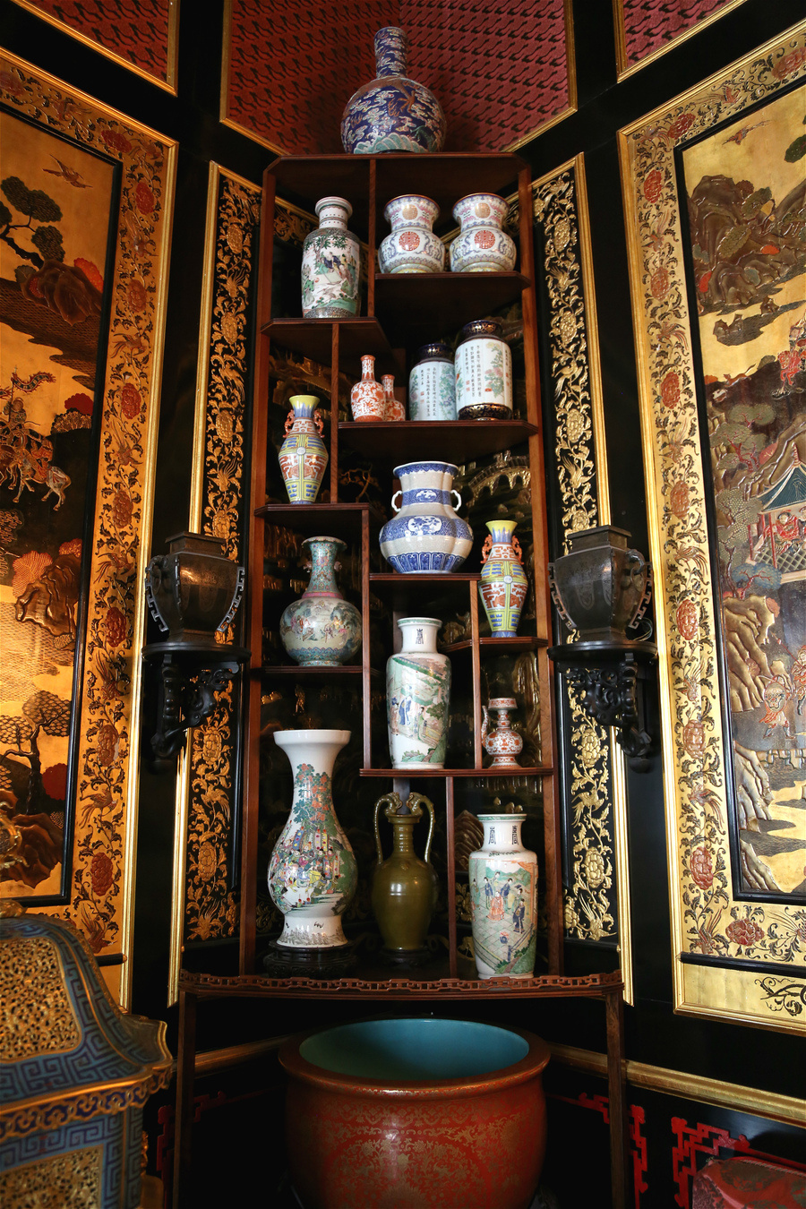枫丹白露宫中国文物图片