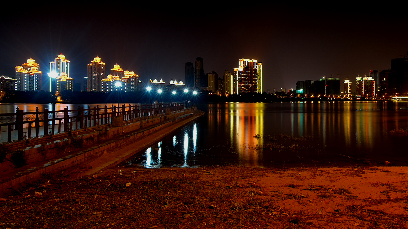 福州南江滨夜景