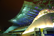 广州亚运会场馆夜景
