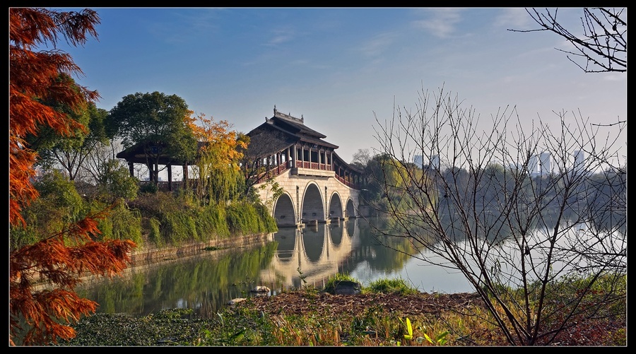 无锡长广溪石塘桥图片