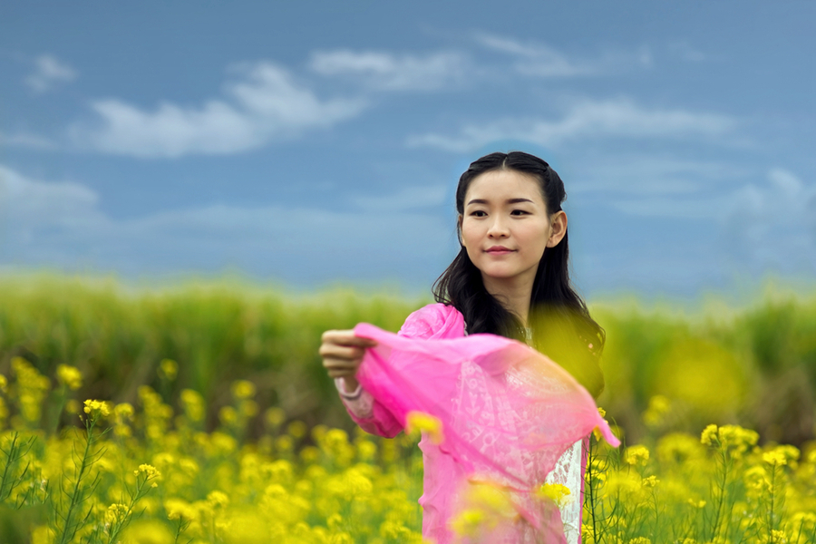 油菜花(人像习作)