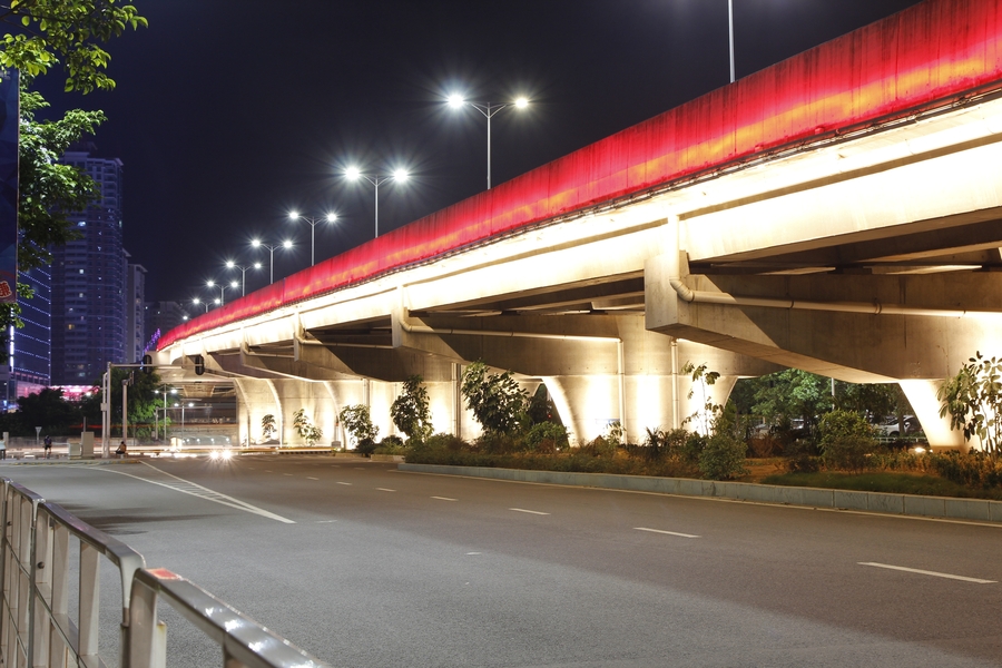 【常平铁路跨线桥摄影图片】风光摄影