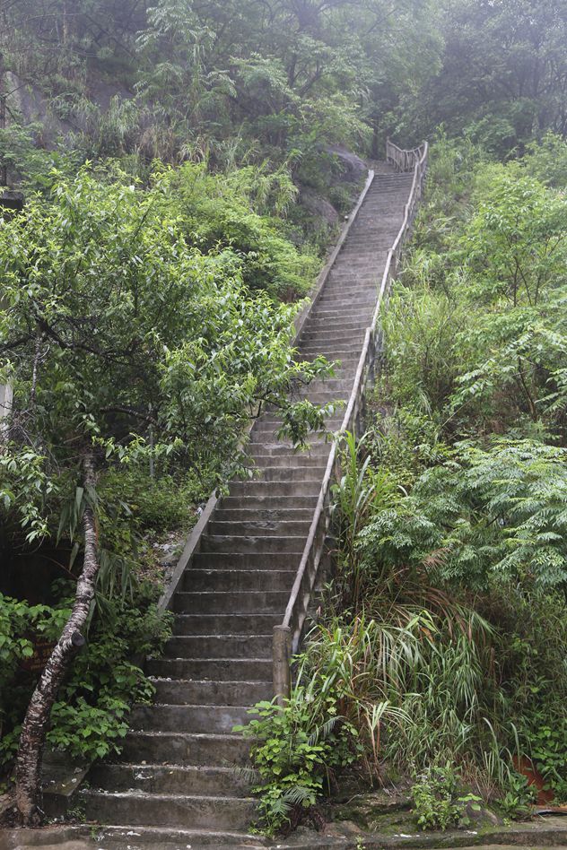 雨后石山小径