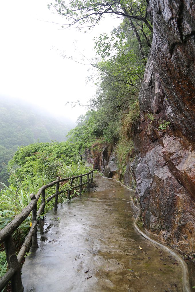 雨后石山小径