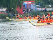 2015上海农民运动会龙舟赛