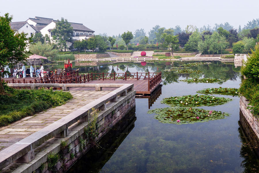 余姚西溪水岸图片