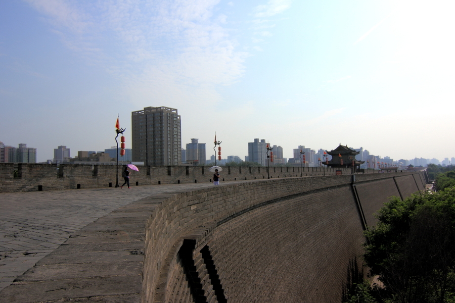 【西安古城墙摄影图片】风光摄影