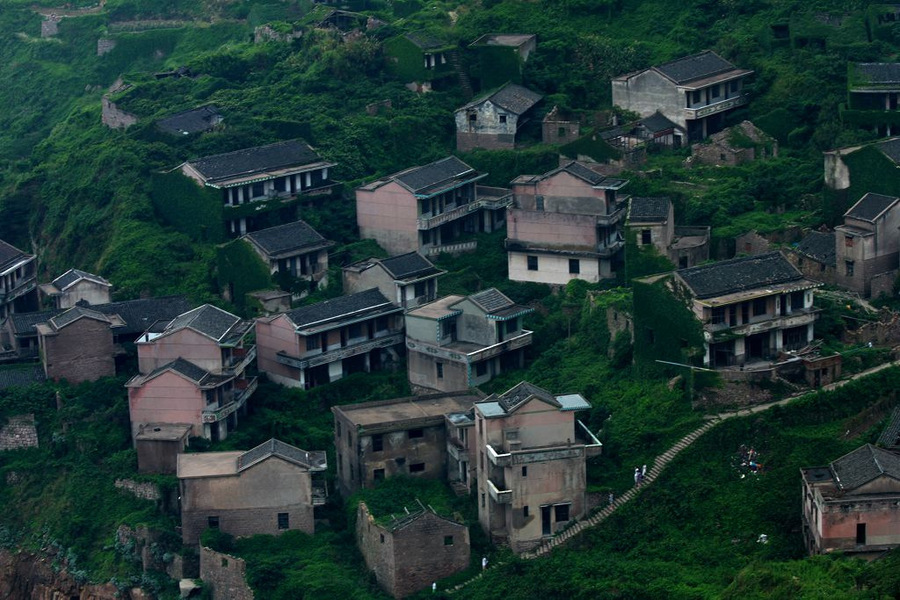 嵊山岛无人村风光