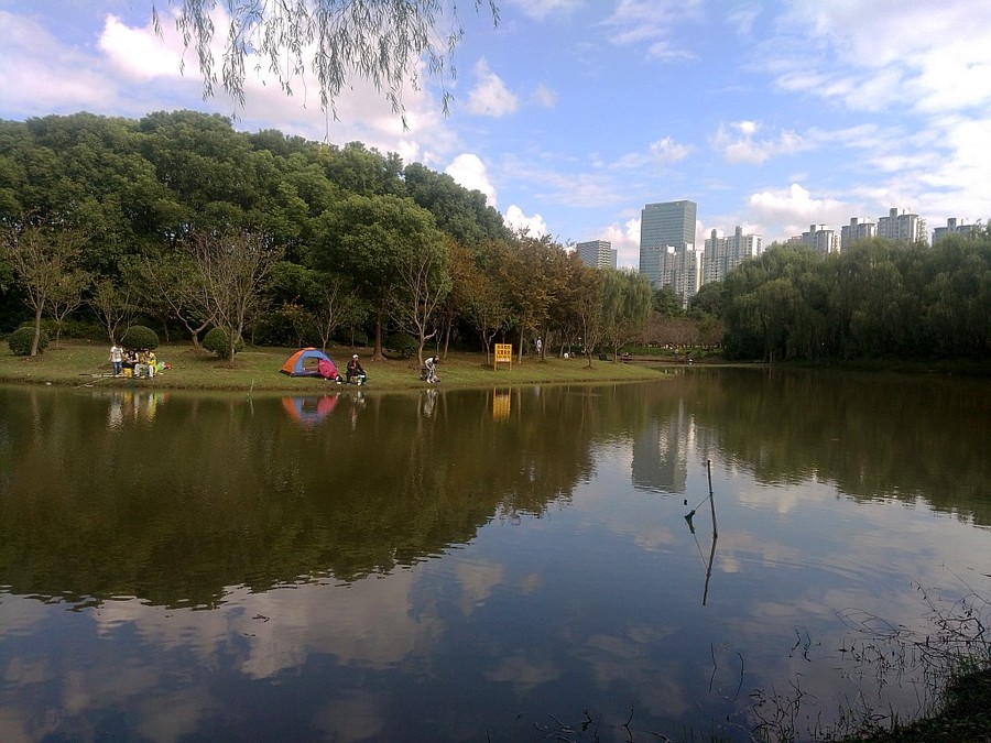 上海世纪公园景色