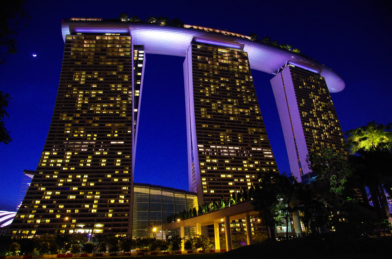 全球最美50大建筑揭晓，新加坡滨海湾金沙酒店荣获第二名 - 哔哩哔哩