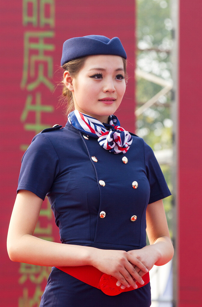 南昌航空大学空姐图片