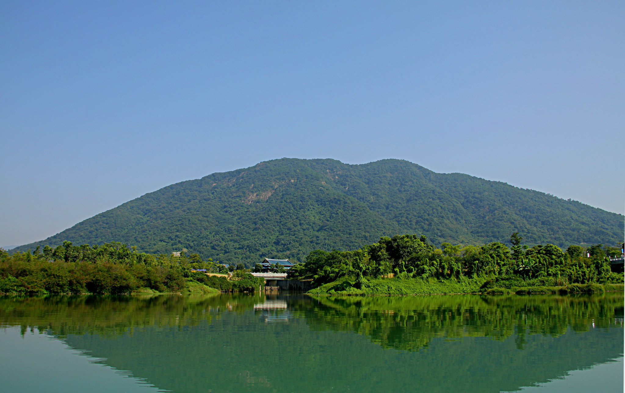 流溪河游玩!