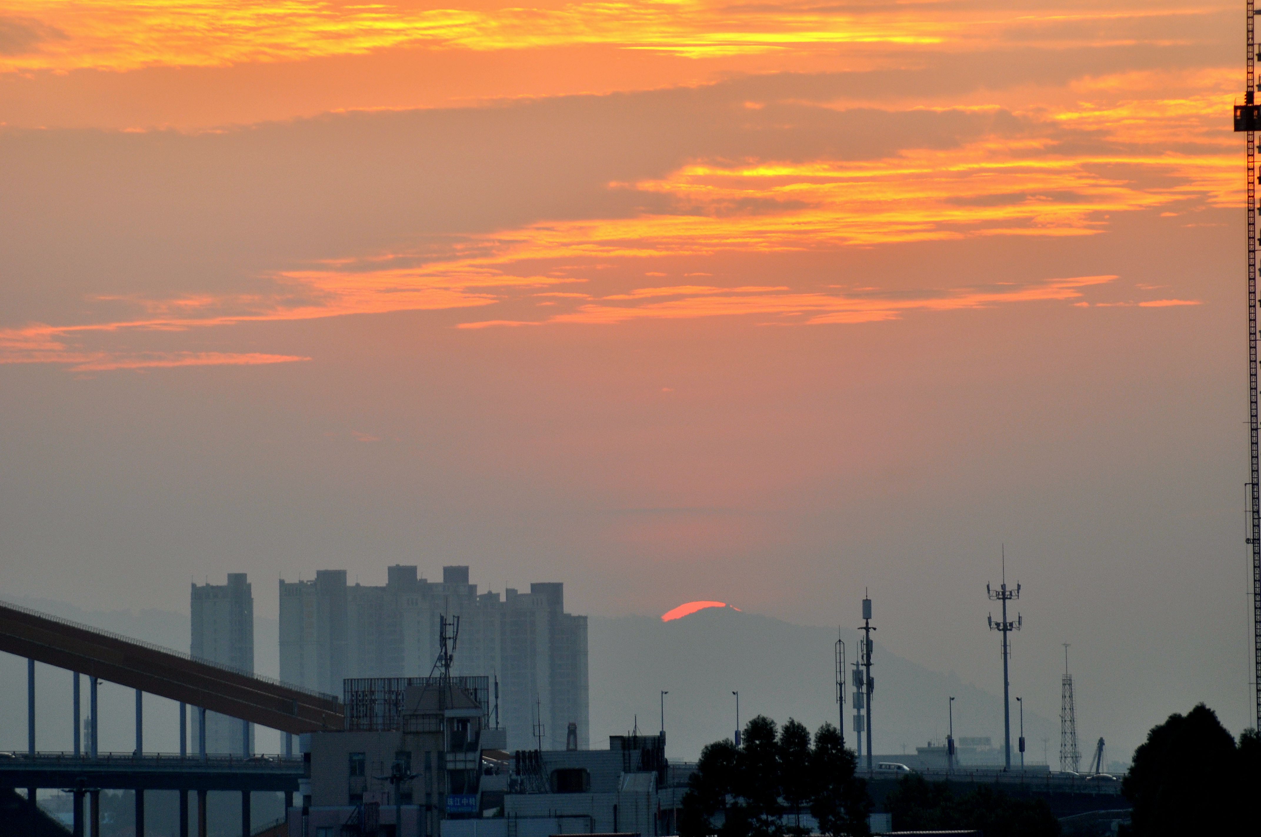 太阳落山 —— 追日